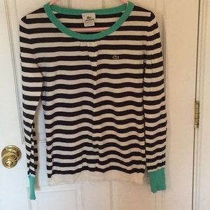 Lacoste striped sweater